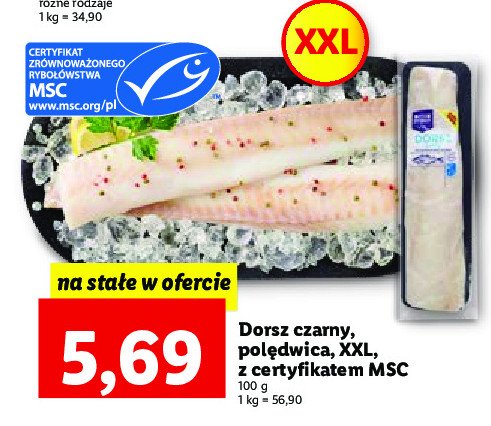 Dorsz czarny pol臋dwica Codziennie ryba w lidlu promocja