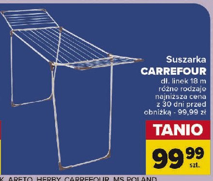 Suszarka balkonowa Carrefour promocja