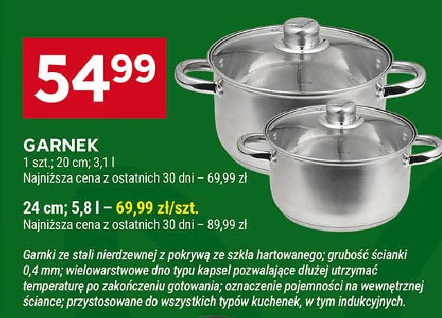 Garnek 3.1 l promocja