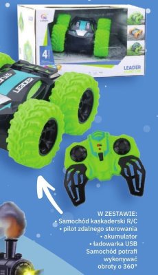 Samochód kaskaderski R/C zdalnie sterowany Leader promocja w Twój Market