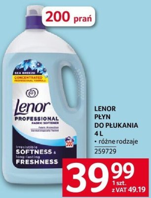 P艂yn do p艂ukania Lenor promocja w Selgros