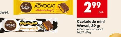 Czekolada mini krówkowa promocja w Biedronka