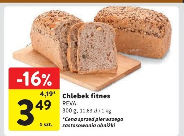 Chleb fitness Reva promocja