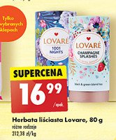 Herbata Lovare champagne splashes promocja