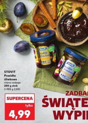 Powidła śliwkowe, różne rodzaje promocja w Kaufland