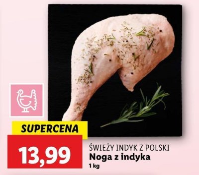 Noga z indyka Świeży indyk z polski promocja