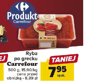 Ryba po grecku Carrefour classic promocja