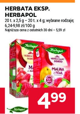 Herbata malina z pigwą Herbapol herbaciany ogród promocja w Stokrotka