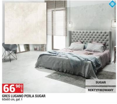 Gres lugano perla sugar 60x60 cm, gat. I Merkury Market promocja w Merkury Market