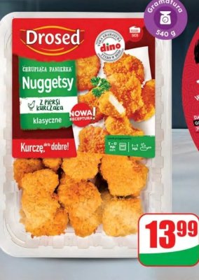 Nuggetsy z piersi kurczaka  promocja w Dino