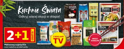 Makarony azjatyckie promocja w Auchan