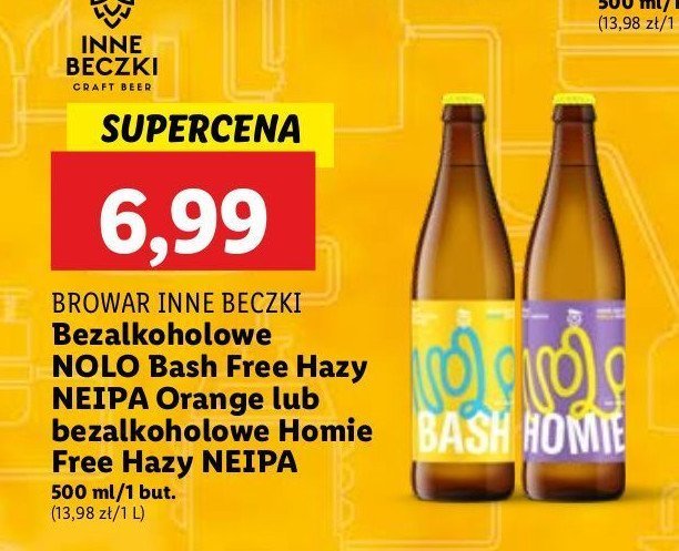 Piwo Inne beczki nolo homie promocja w Lidl