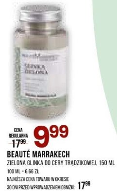 Peeling oliwka do cery trądzikowej Beauté Marrakech 150 ml promocja w Drogerie Natura