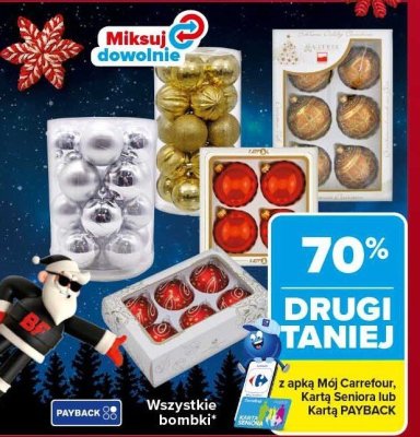Wszystkie bombki promocja w Carrefour