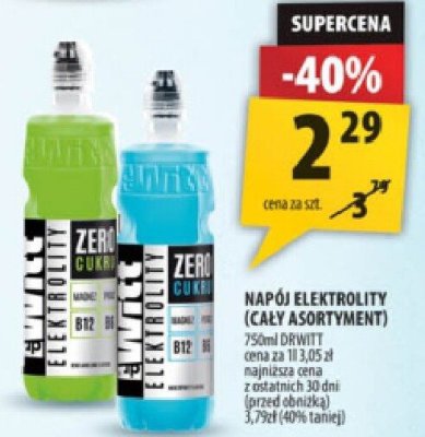 Napój ELEKTROLITY (cały asortyment) 750ml ŻYWIEC promocja w Arhelan