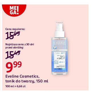 Tonik do twarzy nawil偶aj膮cy Eveline face therapy proffessional promocja