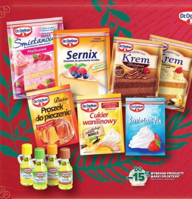 Wyroby cukiernicze Dr. Oetker - Krem waniliowy promocja w Stokrotka