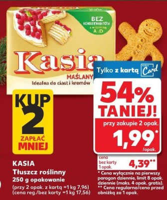 Tłuszcz roślinny promocja w Kaufland