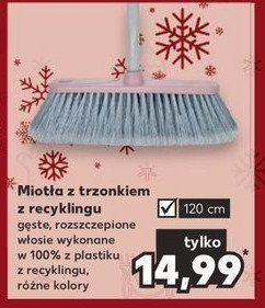 Miot艂a z trzonkiem z recyklingu 120 cm promocja