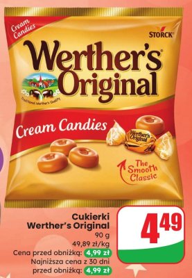 Cukierki Cream Candies promocja w Dino