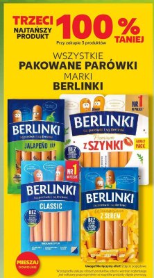 Parówki pakowane wszystkie rodzaje promocja w Kaufland