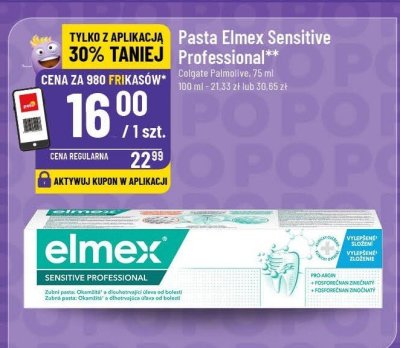 Pasta do zębów Sensitive Professional promocja w POLOmarket