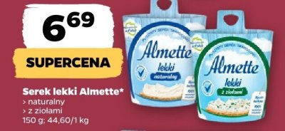 Serek lekki z ziołami promocja w Netto