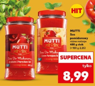 Sos pomidorowy różne rodzaje  promocja w Kaufland