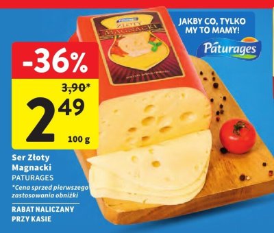 Ser Z艂oty Magnacki P脗TURAGES promocja w Intermarche