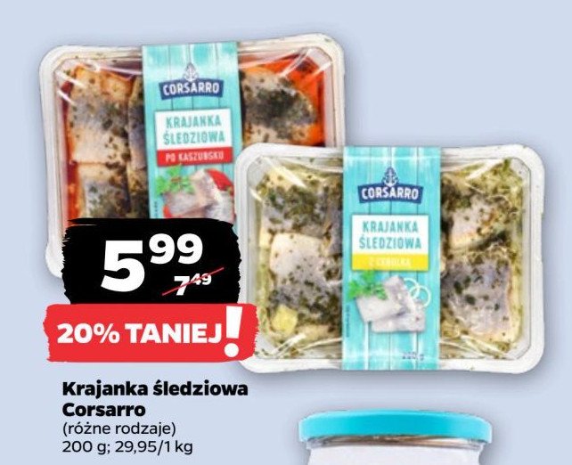 Krajanka śledziowa po kaszubsku Corsarro promocja