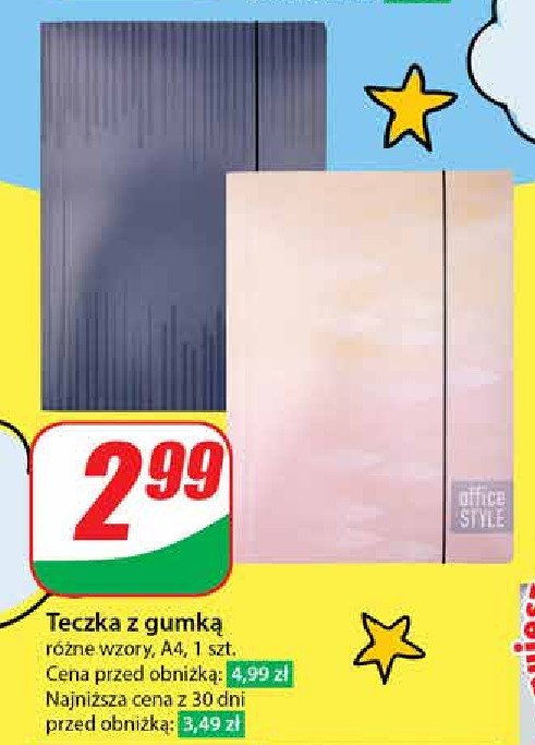 Teczka a4 z gumką promocja