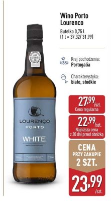 Wino Porto Lourenco promocja w Aldi