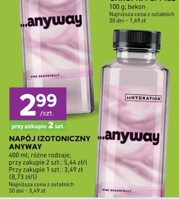 Napój Izotoniczny  promocja w Stokrotka