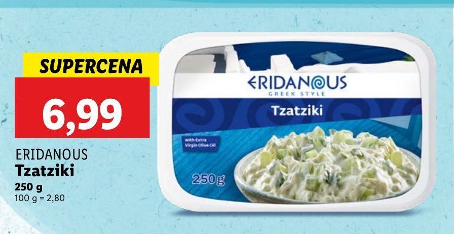 Tzatziki Eridanous promocja