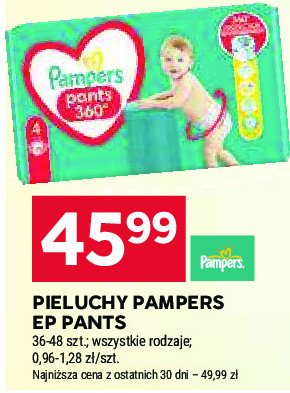 Pieluchomajtki 4 Pampers promocja