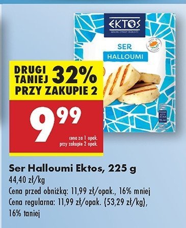 Ser halloumi Ektos promocja w Biedronka