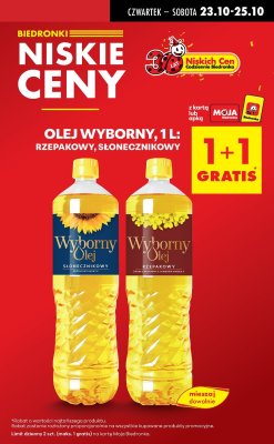 Olej promocja w Biedronka