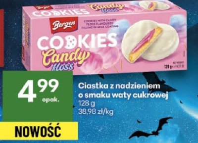 Ciastka z nadzieniem o smaku waty cukrowej i strzelaj膮cym cukrem psi patrol Spin master promocja w Delikatesy Centrum