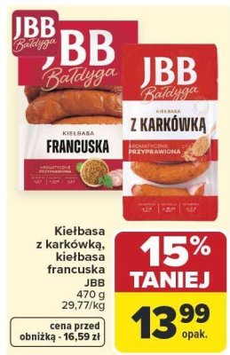 Kiełbasa promocja w Carrefour