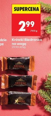 Krówki Biedronka na wagę promocja w Biedronka
