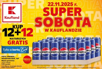 Napój gazowany  promocja w Kaufland