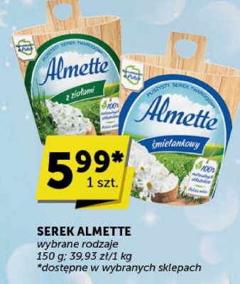 Serek Almette wybrane rodzaje promocja w Euro Sklep