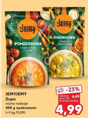 Zupa różne rodzaje promocja w Kaufland