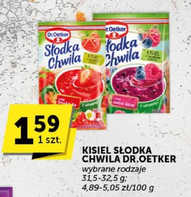 Kisiel słodka chwila Dr.Oetker promocja w Groszek
