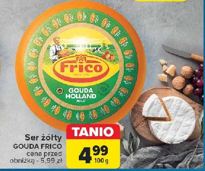 Ser gouda holenderska Frico promocja