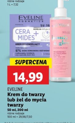 Żel do mycia twarzy Eveline beauty & glow promocja