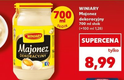 Majonez dekoracyjny 700 ml promocja w Kaufland