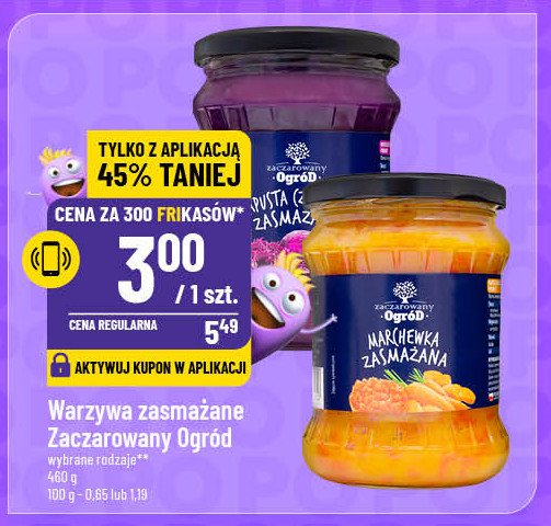 Marchewka zasmażana Zaczarowany ogród promocja w POLOmarket