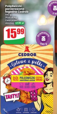 Polędwiczki panierowane łagodne  promocja w Dino