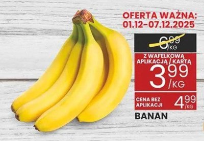 Banan promocja w Wafelek